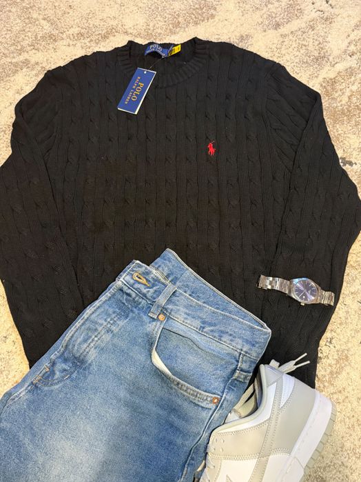 Мек Плетен Пуловер Ralph Lauren