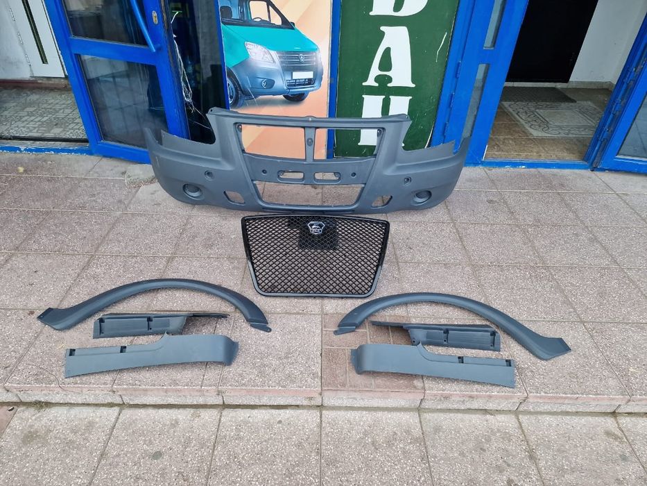 Бампер на газель 19000т в сборе