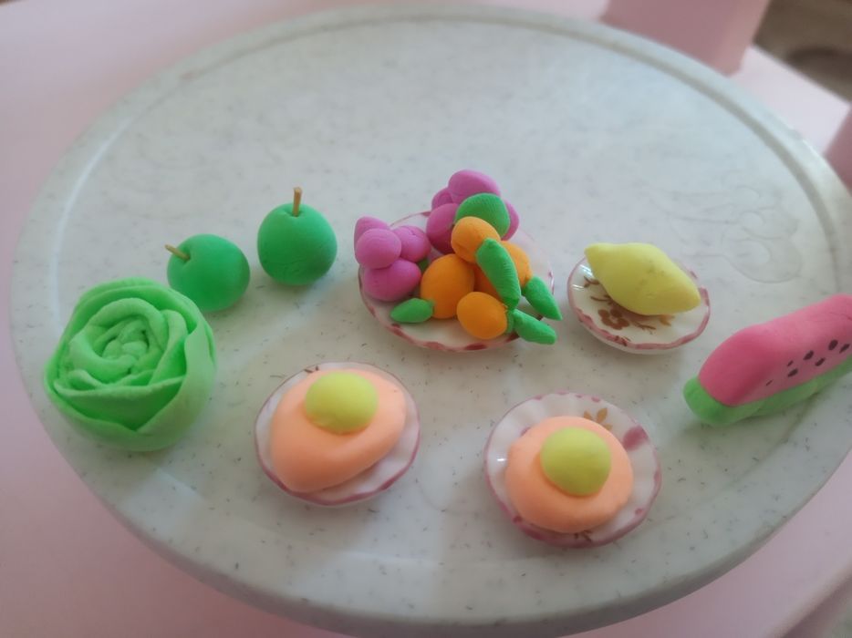 Еда для кукол. Игрушечные продукты