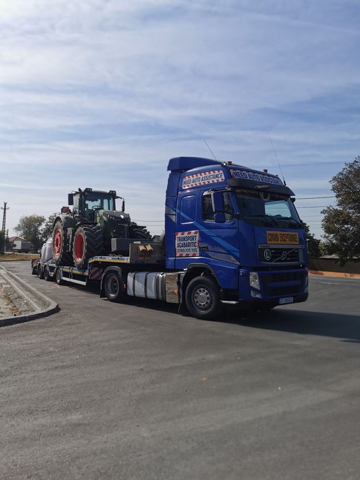 Trailer,transport utilaje grele agabaritice ,combina ,vola, excavator etc