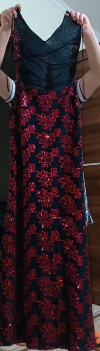 Платье рыбка с паетками