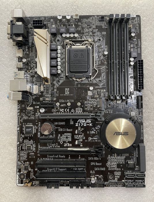 Vând kit placa de baza Asus Prime Z170-k + i5 7500  stare impecabila ( .