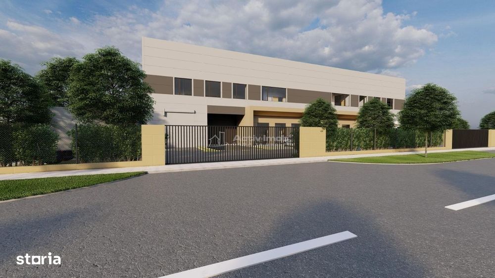 Hala industriala noua în parcul industrial II  - H 12 metri