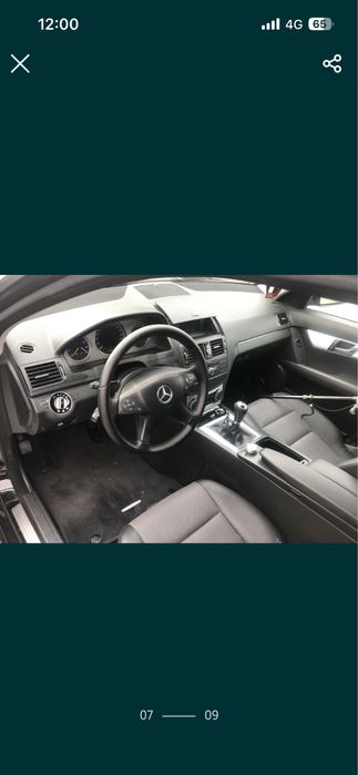 Mercedes C200 ,136 cp ,an 2008