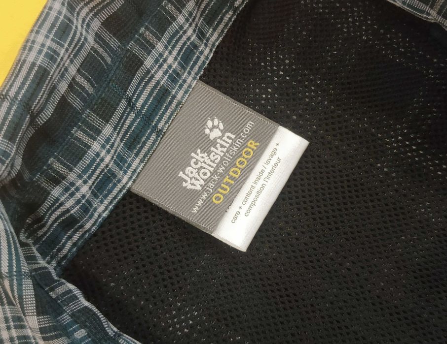 Camasa Jack Wolfskin Verde UV SHELD