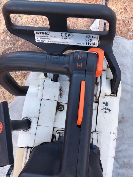 Stihl ms 200T  husqvarna щил кастрачка