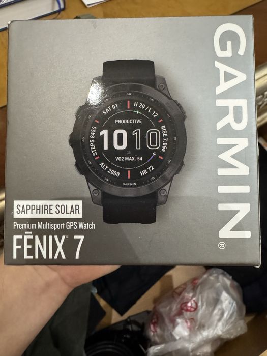 Продам Garmin Fenix 7 sapphire solar