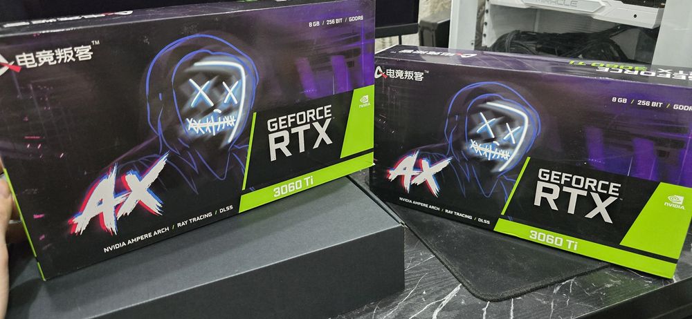 Видеокарты в идеале не майнинг 3060ti  и выше