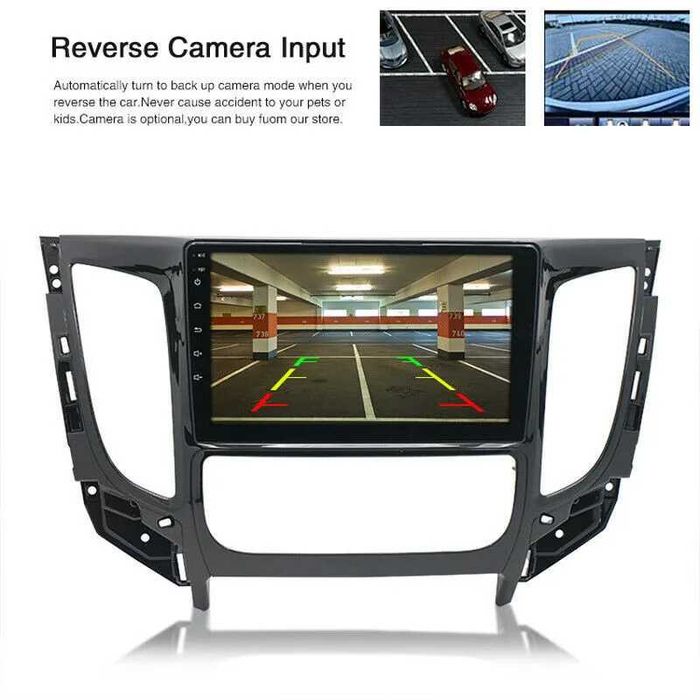 Мултимедия за Mitsubishi Triton L200 Двоен дин Навигация плеър Android