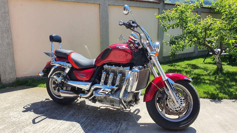Vând sau schimb Triumph rocket cu harley,intruder,Indian,bmw
