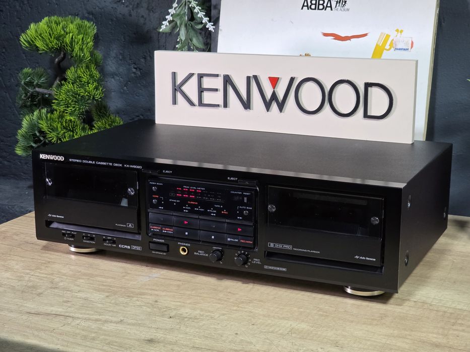 Casetofon deck  KENWOOD kx-w6020, dublu casetofon,  stereo hifi recorder