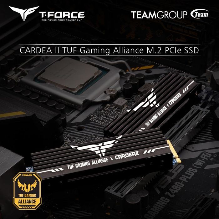 (TBW1600) SSD nvme 1TB с радиатором ASUS TUF M.2/чтение3400МБ СКИДКА