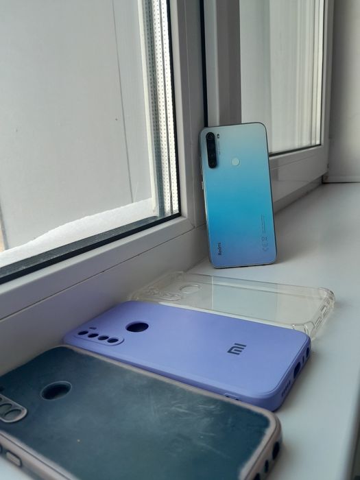 Redmi note 8 + 3 чехла в подарок