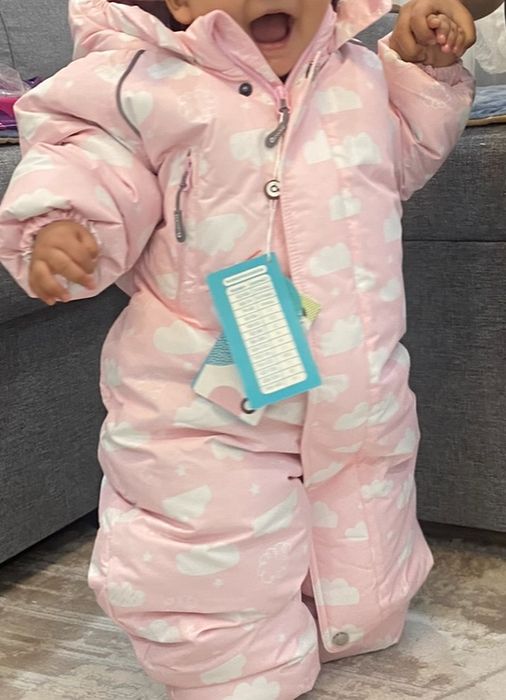 Детский зимний комбинезон