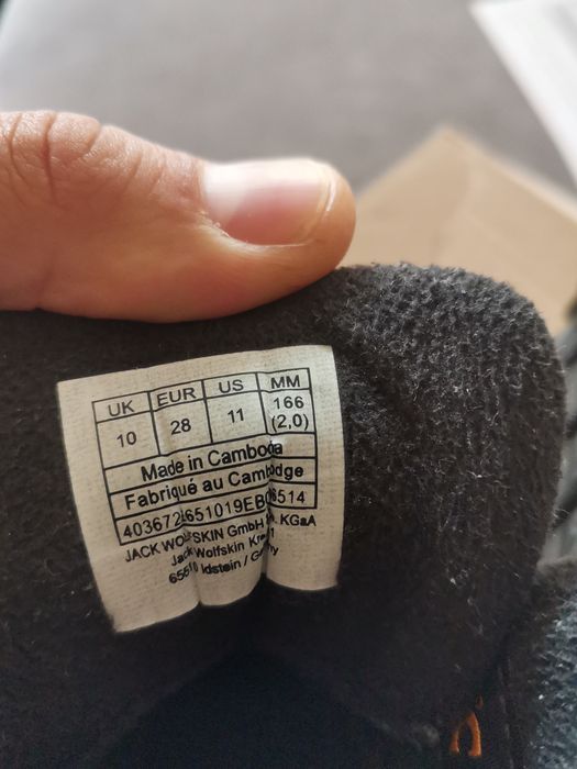 Ботуши N28 Jack-wolfskin