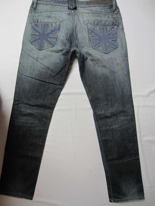 Blugi Bandits du Monde, W34 L32, Talie=88cm, Lung=105cm,drepti, Italia