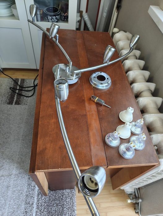 Candelabru, 100 cm lungime, cu 6 becuri led