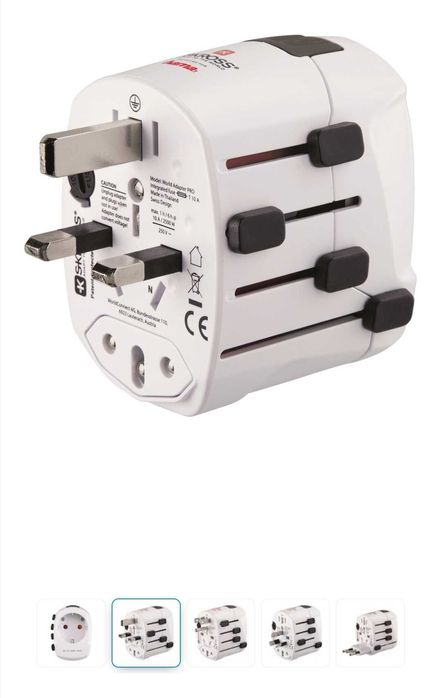 Adaptor Hama SKROSS World Travel Pro