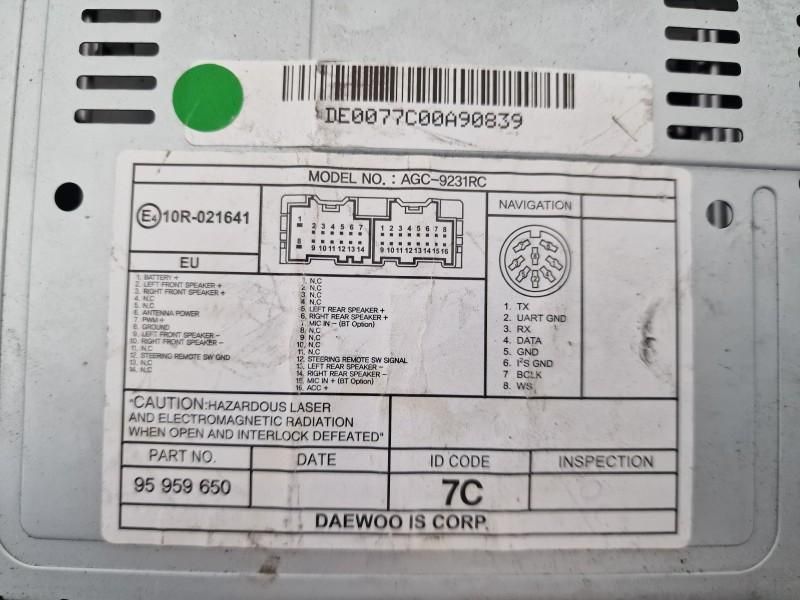 Radio cd GPS navigatie cu display multimedia D976 Chevrolet Captiva C1