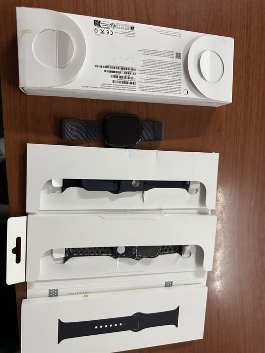 Apple Watch Series 10 – Titanium Gri, GPS + Cellular, 46 mm – Ca nou