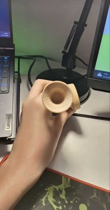 kendama NOU NOUTA krom strogo (nelansata) cu ken beech lambo shape