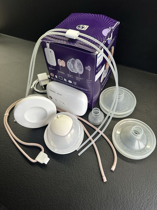 Hands Free двойна електрическа помпа за кърма Philips Avent +Подарък