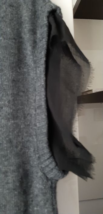 Rochie/tunica casmir lana si vascoza,gri L