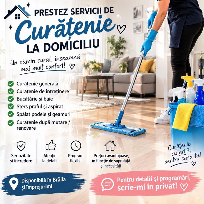Curățenie la domiciliu