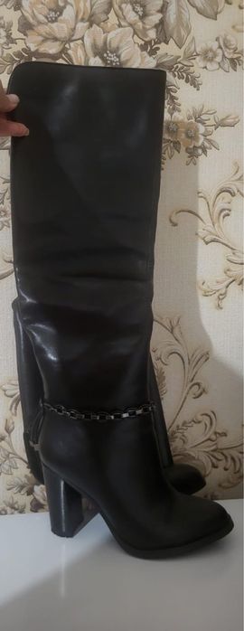 Сапоги зимние натуралка