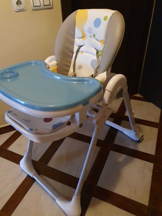 Детско немско столче за хранене KinderKraft Yummy - Шарено