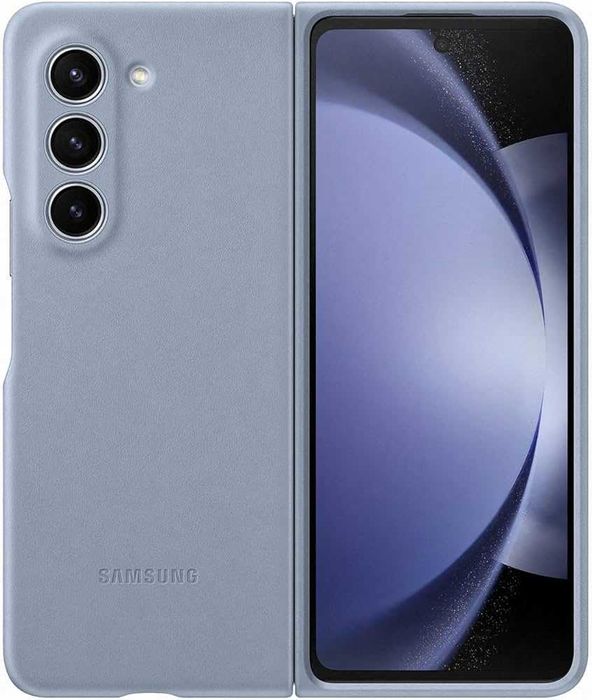 Husa Galaxy Z Fold 5/6 + S Pen / Fold 5 Eco-Leather / Clear case / folie de protectie