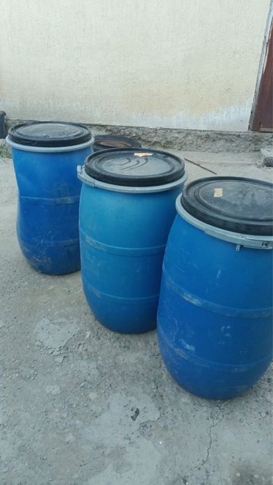 Бочки 120л чистые