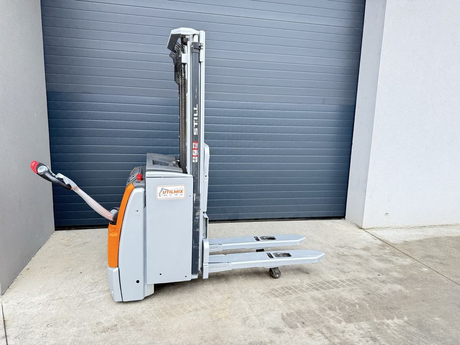 transpalet Liza electrica cu catarg Still 1,4 t  an 2017, nu Linde,