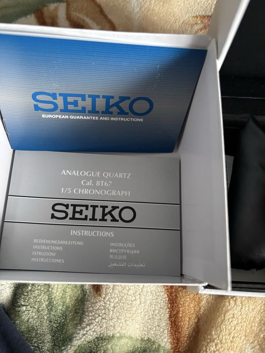 Seiko chronograph quartz