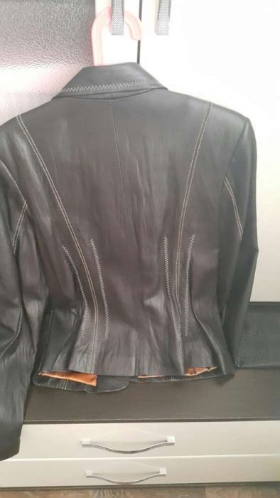 Кожаная куртка размер xl