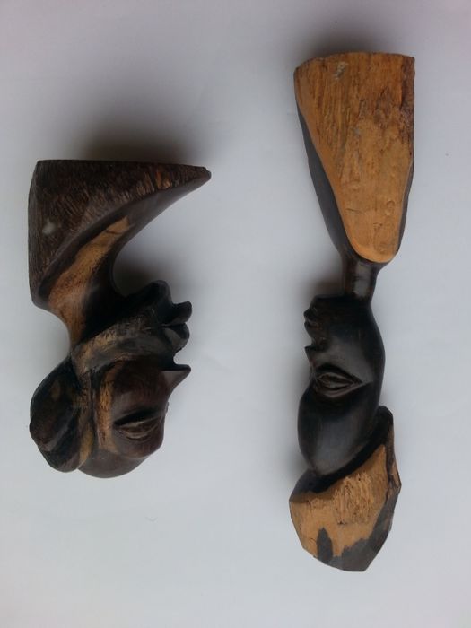 Африкански фигури/маски -дървени. Колекция от Нигерия, Замбия,Зимбабве