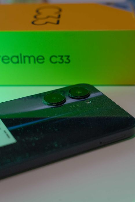 !ОТЛИЧНО СЪСТОЯНИЕ! телефон Realme C33 64GB\4GB RAM