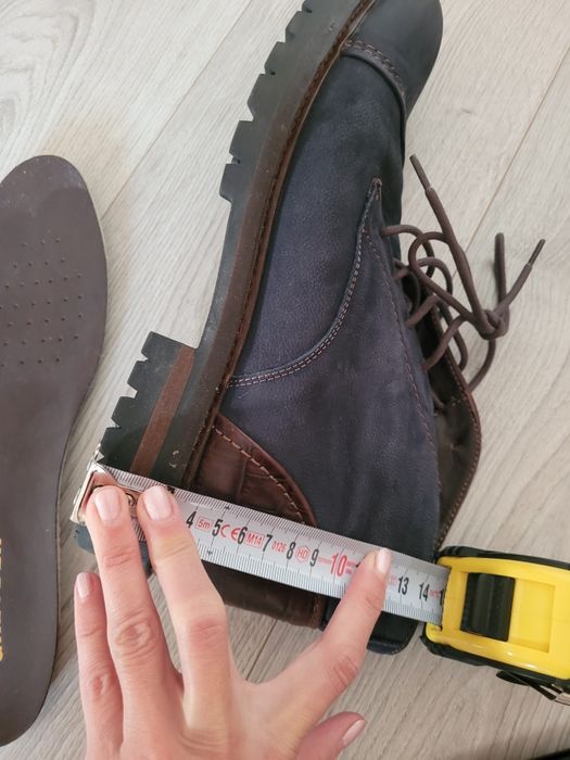 Мъжки боти естествена кожа Greyder, номер 44 - цена 70лв