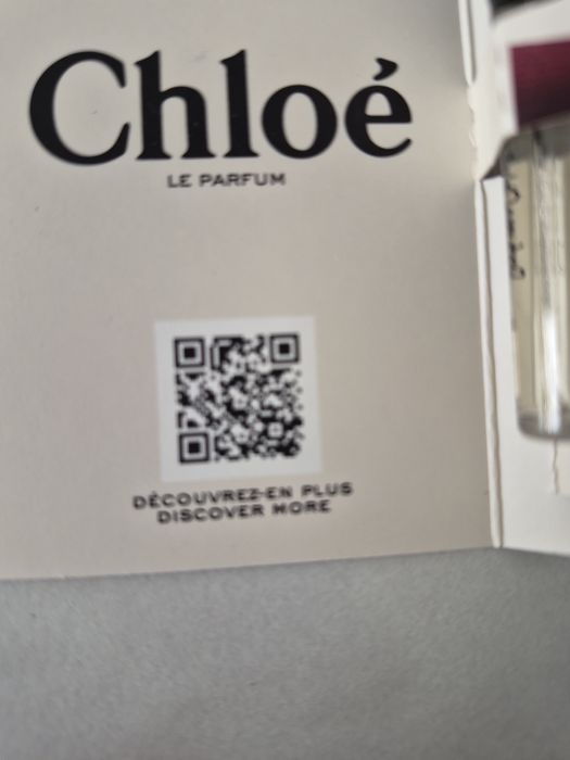 Продам пробник духов Chloe, оригинал, Франция