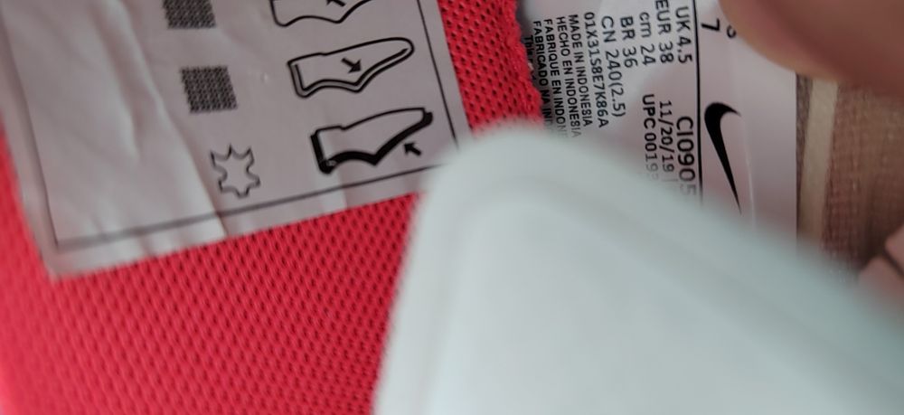 Nike Vista Lite, номер 38