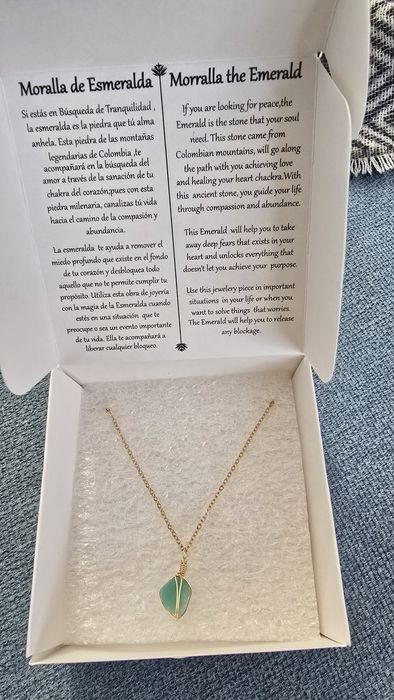 Pendativ cu smarald Columbia