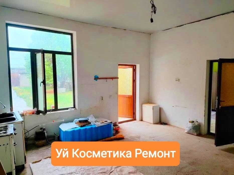 Ховли сотилади 4 сотик  3 хона  Косметик ремонт Кибрай рн Набережная