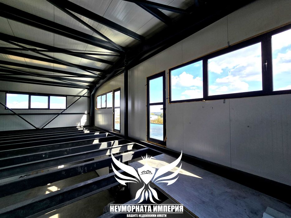 Под наем помещение/склад/цех 600кв. с двор 900кв. в гр.Куклен