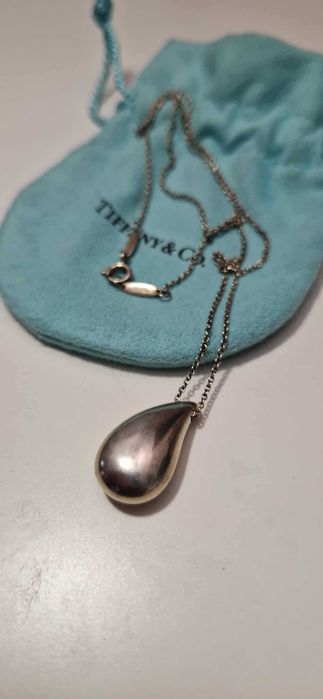 Сребърно колие и синджирче Tiffany & Co