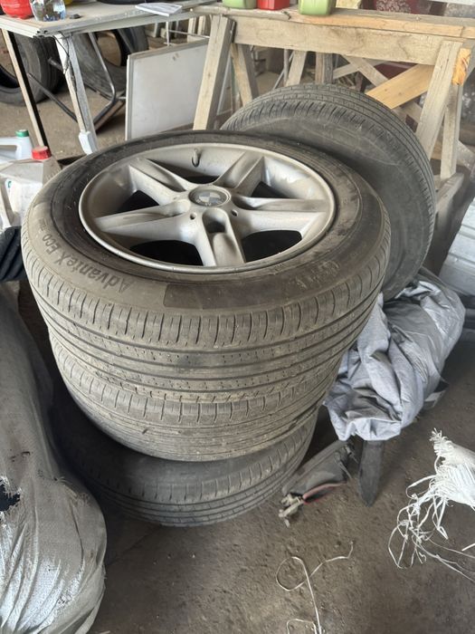Диски бмв bmw титанка с резиной