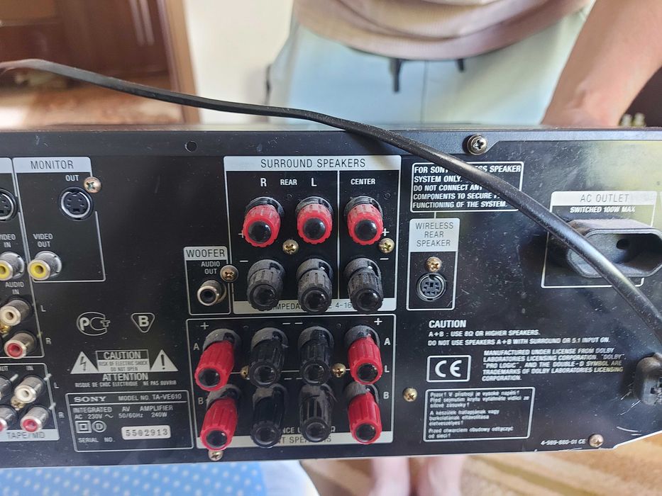 Усилвател SONY TA-VE610