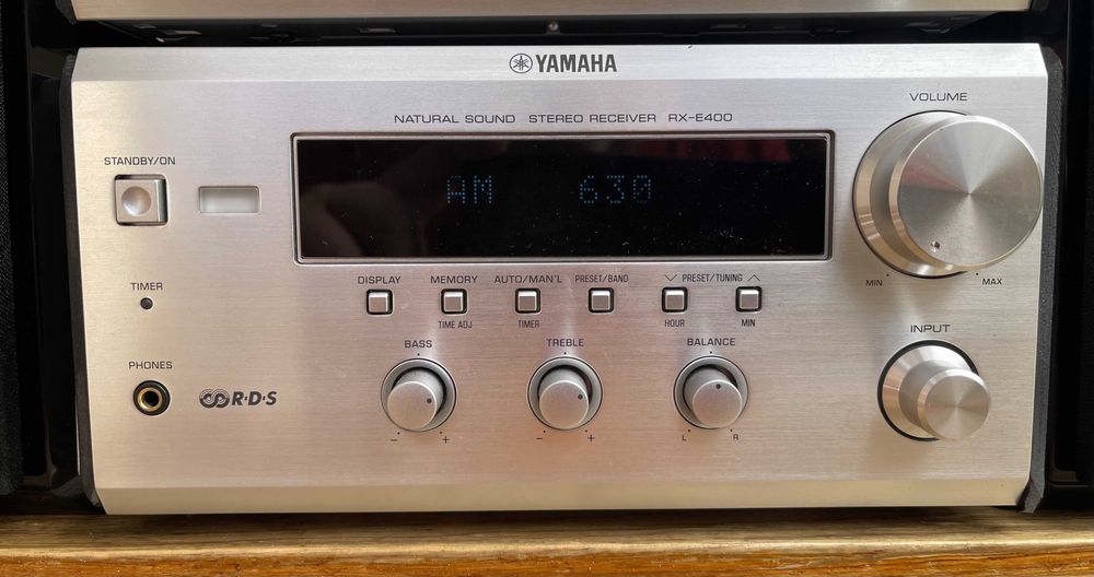 YAMAHA pianocraft receiver CD RX-E400 CDX-E400