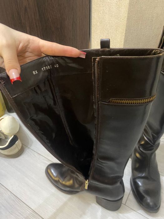 Обувь женская кожанная