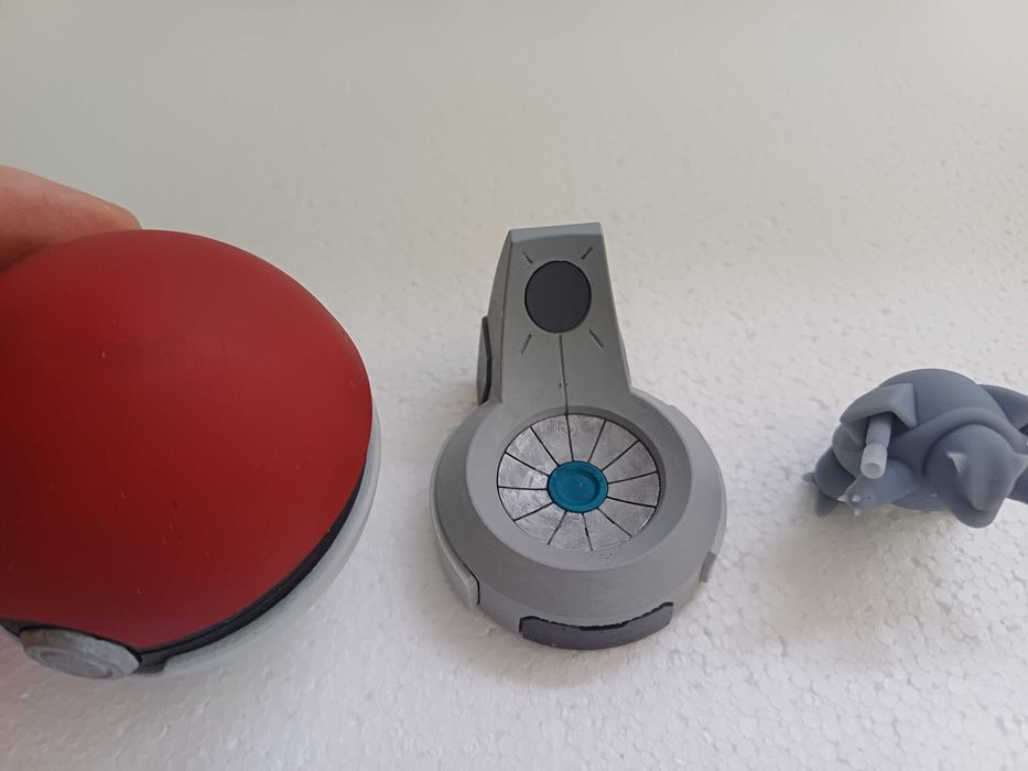 Poke Ball, Printat 3d cu rasina, Pokemon