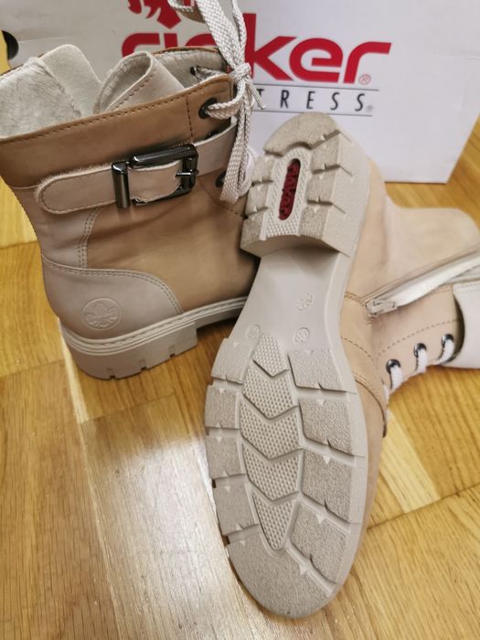 Ghete piele Rieker